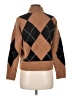 Everlane 100% Wool Plaid Brown Wool Pullover Sweater Size M - photo 2
