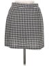 Shein Houndstooth Black Casual Skirt Size 6 - photo 2