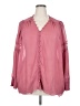 Torrid 100% Polyester Pink Long Sleeve Blouse Size 2X Plus (2) - photo 1