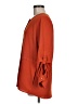 Calvin Klein 100% Polyester Orange 3/4 Sleeve Blouse Size M (estimated) - photo 5