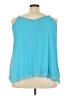 Torrid 100% Polyester Teal Sleeveless Blouse Size 4X Plus (4) - photo 2