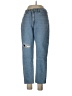 Shein Hearts Blue Jeans Size L - photo 1