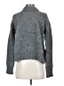 Zara Solid Gray Turtleneck Sweater Size S - photo 2