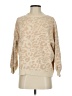 Assorted Brands Animal Print Tan Pullover Sweater Size S - photo 1