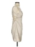 Cider Solid Tan Cocktail Dress Size XS - photo 4