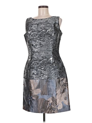 B Michael America Red Collection Cocktail Dress (view 1)