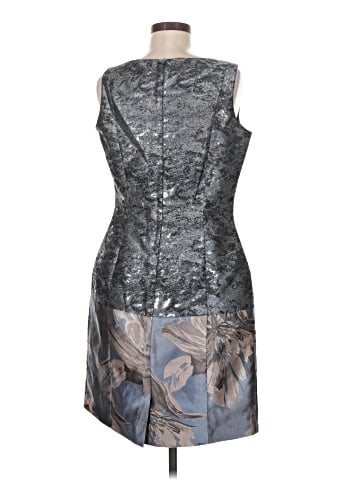 B Michael America Red Collection Cocktail Dress (view 2)