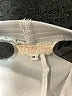 Truly Me Metallic Ivory Shorts Size 4 - photo 3