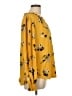 MELLODAY Yellow Long Sleeve Blouse Size L - photo 4