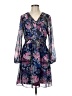 Sam Edelman 100% Polyester Paisley Blue Cocktail Dress Size 6 - photo 1