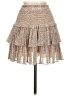 Reset Paisley Tan Casual Skirt Size S - photo 1