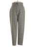 Nasty Gal Inc. 100% Polyester Plaid Gray Casual Pants Size 2 - photo 1