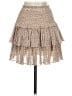 Reset Paisley Tan Casual Skirt Size S - photo 2
