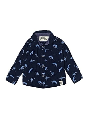 Free Planet Long Sleeve Button-Down Shirt (view 1)