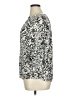 Mario Serrani 100% Rayon Silver 3/4 Sleeve Blouse Size 1X - photo 5
