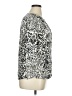 Mario Serrani 100% Rayon Silver 3/4 Sleeve Blouse Size 1X - photo 4