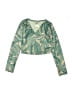 Art Class Green Teal Long Sleeve Top Size 7 - 8 - photo 1