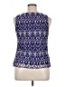 Alfani Purple Sleeveless Blouse Size 1X - photo 2
