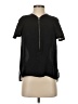 The Kooples Black Short Sleeve Blouse Size XS (0) - photo 1