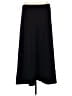 Bisou Bisou Solid Black Casual Skirt Size XL - photo 1