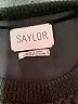 Saylor 100% Cotton Black 3/4 Sleeve Top Size S - photo 7