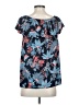 J.Jill 100% Linen Blue Short Sleeve Blouse Size XS - photo 2