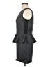 Snap Solid Gray Cocktail Dress Size L - photo 5