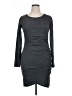 Leith Solid Gray Casual Dress Size XL - photo 1
