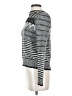 LINE Chevron-herringbone Silver Turtleneck Sweater Size XS - photo 5