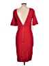 Ali & Jay Solid Red Cocktail Dress Size L - photo 2