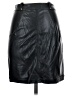 Guess 100% Polyester Black Faux Leather Skirt Size 2 - photo 2