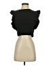 Zara Black Short Sleeve Top Size S - photo 1