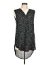 H&M 100% Polyester Stars Black Casual Dress Size 8 - photo 1