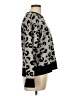 DKNY Animal Print Gray Pullover Sweater Size L - photo 4