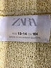 Zara 100% Polyester Yellow Pullover Sweater Size 13 - 14 - photo 3