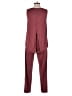 BCBGeneration Solid Burgundy Jumpsuit Size XS - photo 2