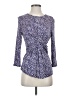 Juicy Couture Blue 3/4 Sleeve Blouse Size S - photo 1