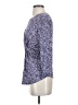 Juicy Couture Blue 3/4 Sleeve Blouse Size S - photo 5