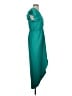 Amanda Uprichard 100% Polyester Teal Cocktail Dress Size P (petite) - photo 4