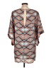 Ark & Co. 100% Polyester Argyle Blue Casual Dress Size L - photo 2