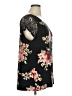Loveappella Black Short Sleeve Top Size 1X - photo 4