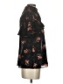 Laundry by Shelli Segal Floral Black Short Sleeve Blouse Size XS - photo 4