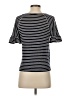 Max Studio Stripes Black Short Sleeve T-Shirt Size S - photo 2