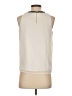 Ann Taylor 100% Polyester Ivory Sleeveless Blouse Size XS - photo 2