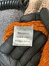 Fashion 100% Acrylic Color Block Orange Pullover Sweater Size M - photo 8