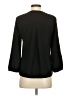 J.Crew 100% Polyester Black 3/4 Sleeve Blouse Size XXS - photo 2