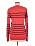 J.Crew 100% Cotton Stripes Red Pullover Sweater Size M - photo 2
