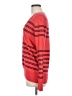 J.Crew 100% Cotton Stripes Red Pullover Sweater Size M - photo 5