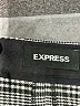 Express Plaid Gray Casual Pants Size 2 - photo 3
