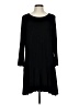 RITVA FALLA Solid Black Casual Dress Size L - photo 1